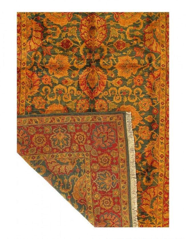 Canvello Fine Hand Knotted Agra rug - 9' X 12'