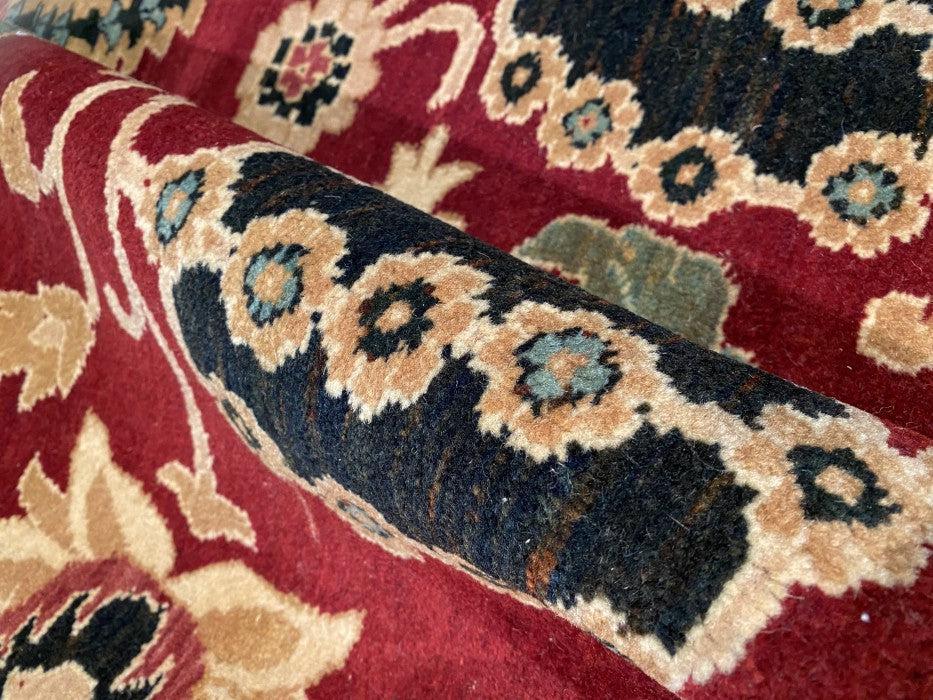 Canvello Fine Hand Knotted Agra rug 9'2''X 12' - Canvello