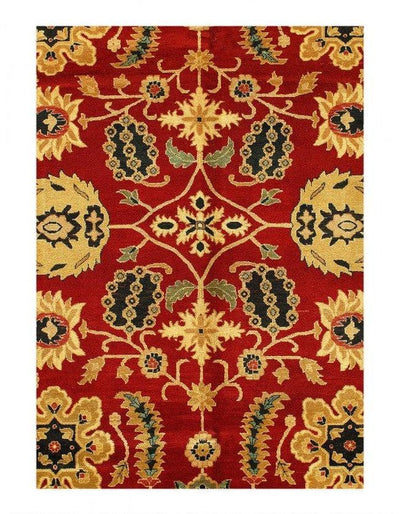 Canvello Fine Hand Knotted Agra rug 9'2''X 12' - Canvello