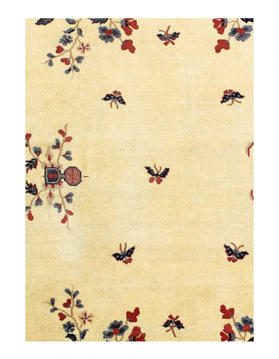 Canvello Fine Hand Knotted Antique Chinese Peking Rug - 8'2'' X 10' - Canvello