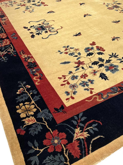 Canvello Fine Hand Knotted Antique Chinese Peking Rug - 8'2'' X 10' - Canvello