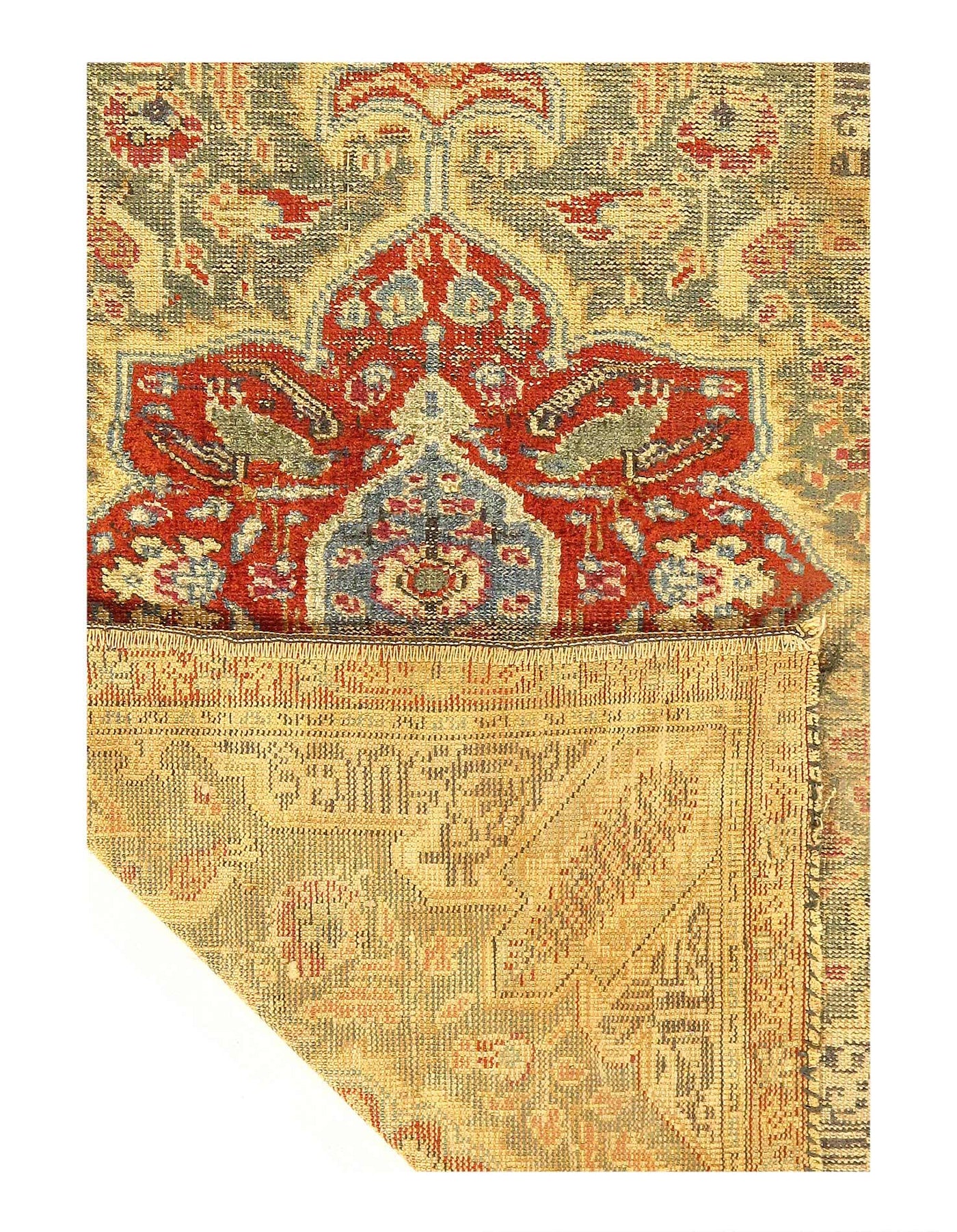 Canvello Fine Hand Knotted Antique Turkish 1'7'' X 2'7'' - Canvello