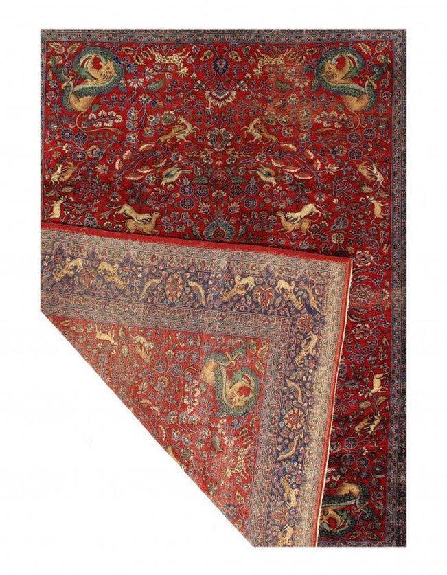 Canvello Fine Hand Knotted Antique Turkish rug 9'6'' X 11'9'' - Canvello