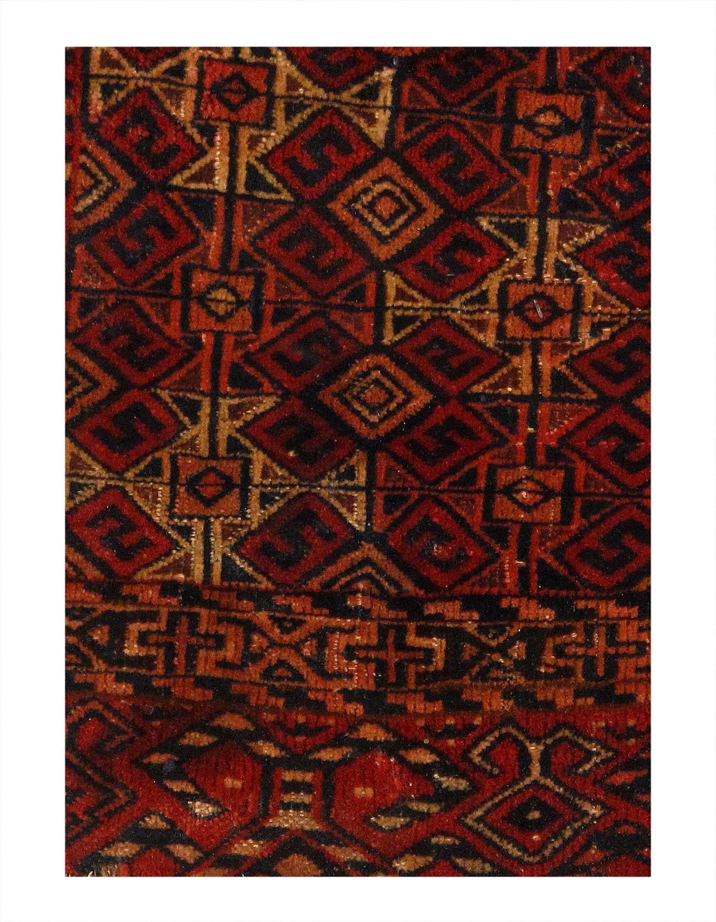 Canvello Fine Hand Knotted Antique Turkman 1'5'' X 2' - Canvello