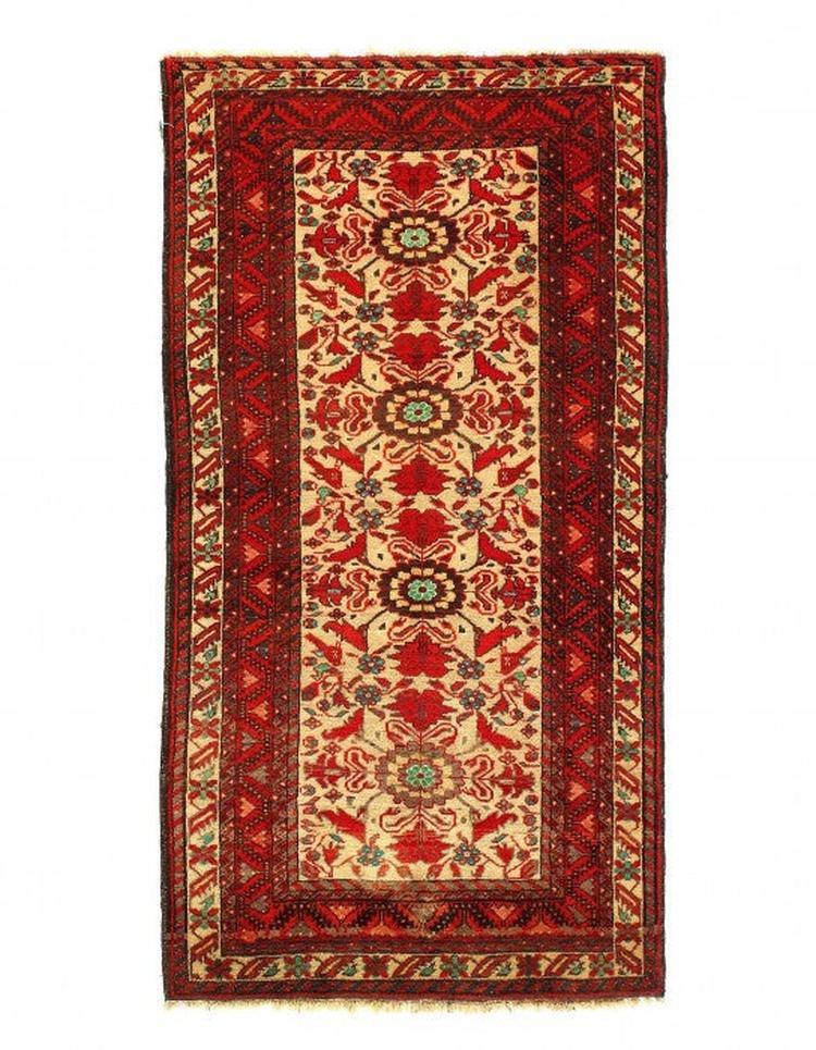 Canvello Fine Hand Knotted Balouchi Rug - 2'11'' X 5'6'' - Canvello