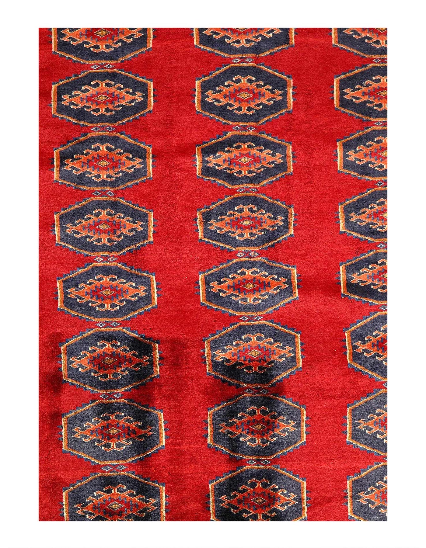 Canvello Fine Hand Knotted Bokara Rug - 4'2'' X 6'2'' - Canvello