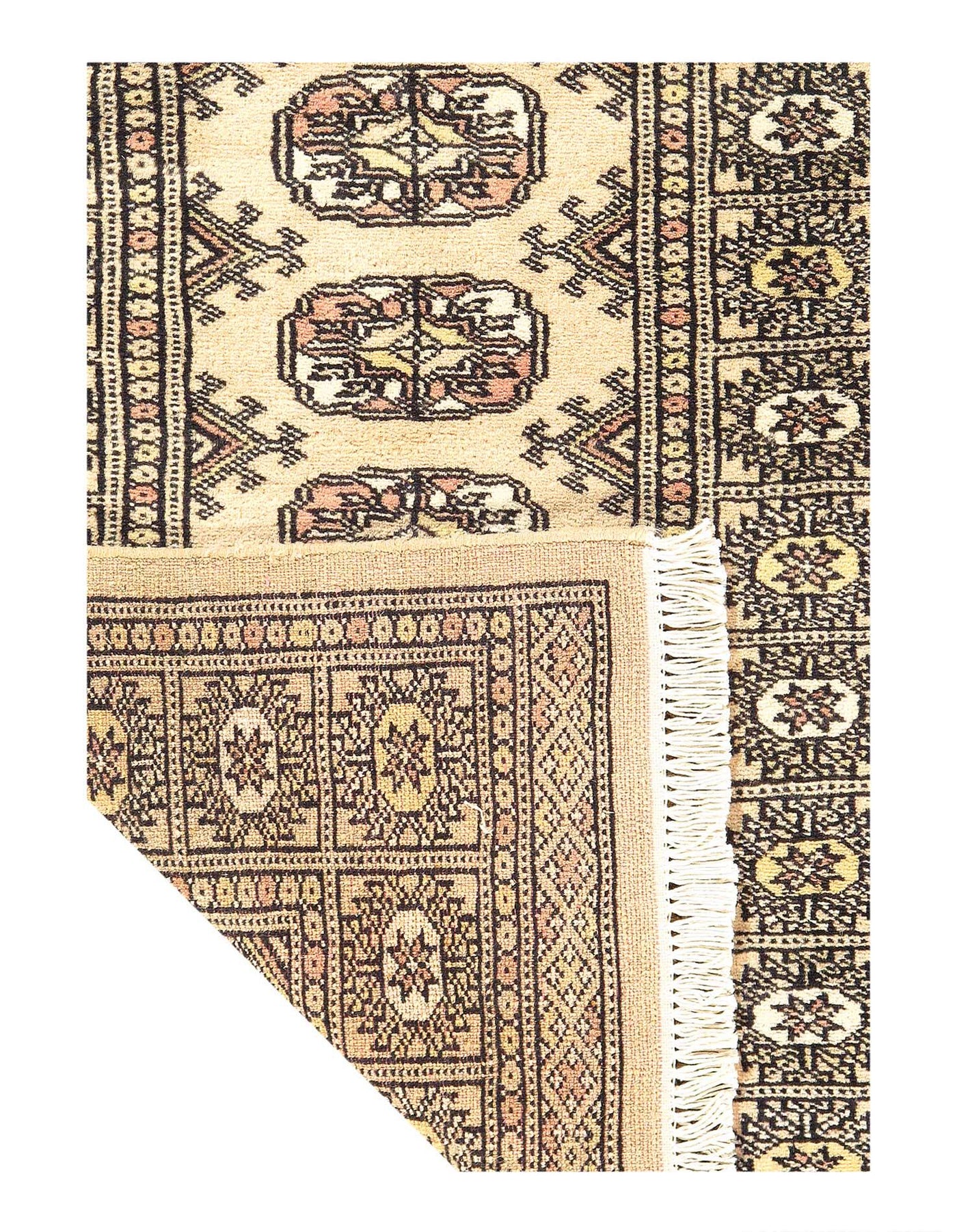 Canvello Fine Hand Knotted Bokhara Rug - 2' X 3' - Canvello