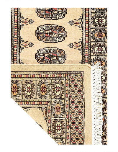 Canvello Fine Hand Knotted Bokhara Rug - 2'x3' - Canvello