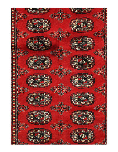 Canvello Fine Hand Knotted Bokhara Rug - 3' X 5' - Canvello