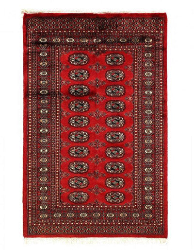 Canvello Fine Hand Knotted Bokhara Rug - 3' X 5' - Canvello