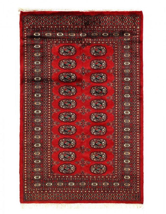 Canvello Fine Hand Knotted Bokhara Rug - 3' X 5'