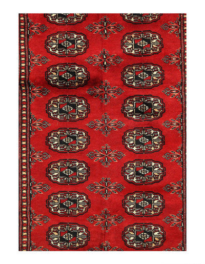Canvello Fine Hand Knotted Bokhara Rug - 3' X 5'