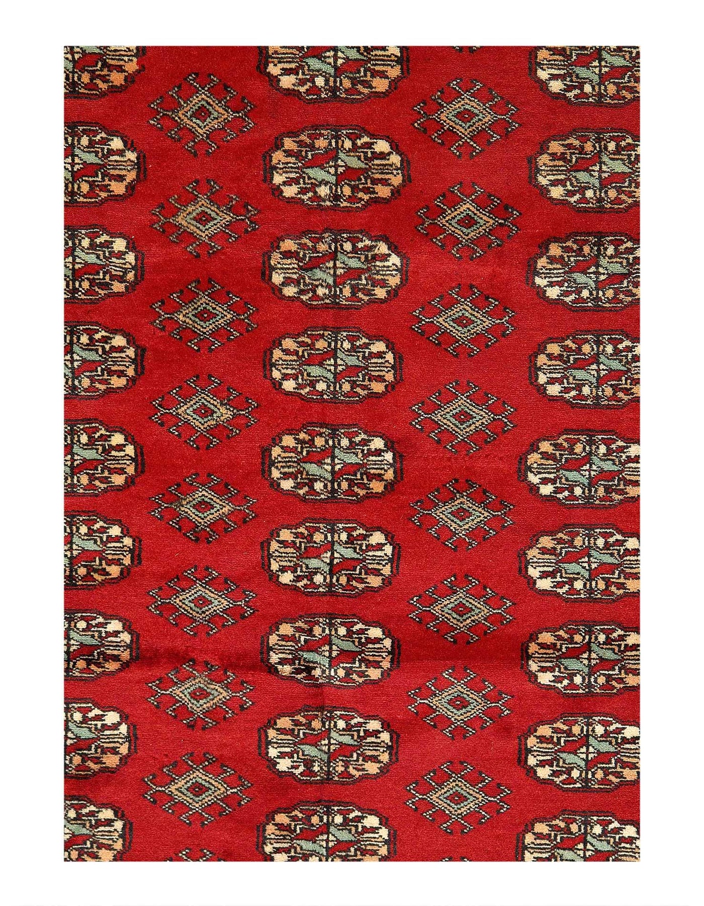 Canvello Fine Hand Knotted Bokhara Rug - 4' x 6' - Canvello