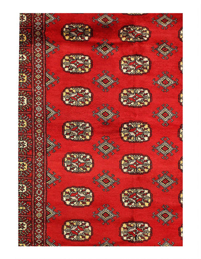 Canvello Fine Hand Knotted Bokhara Rug - 4' x 6' - Canvello