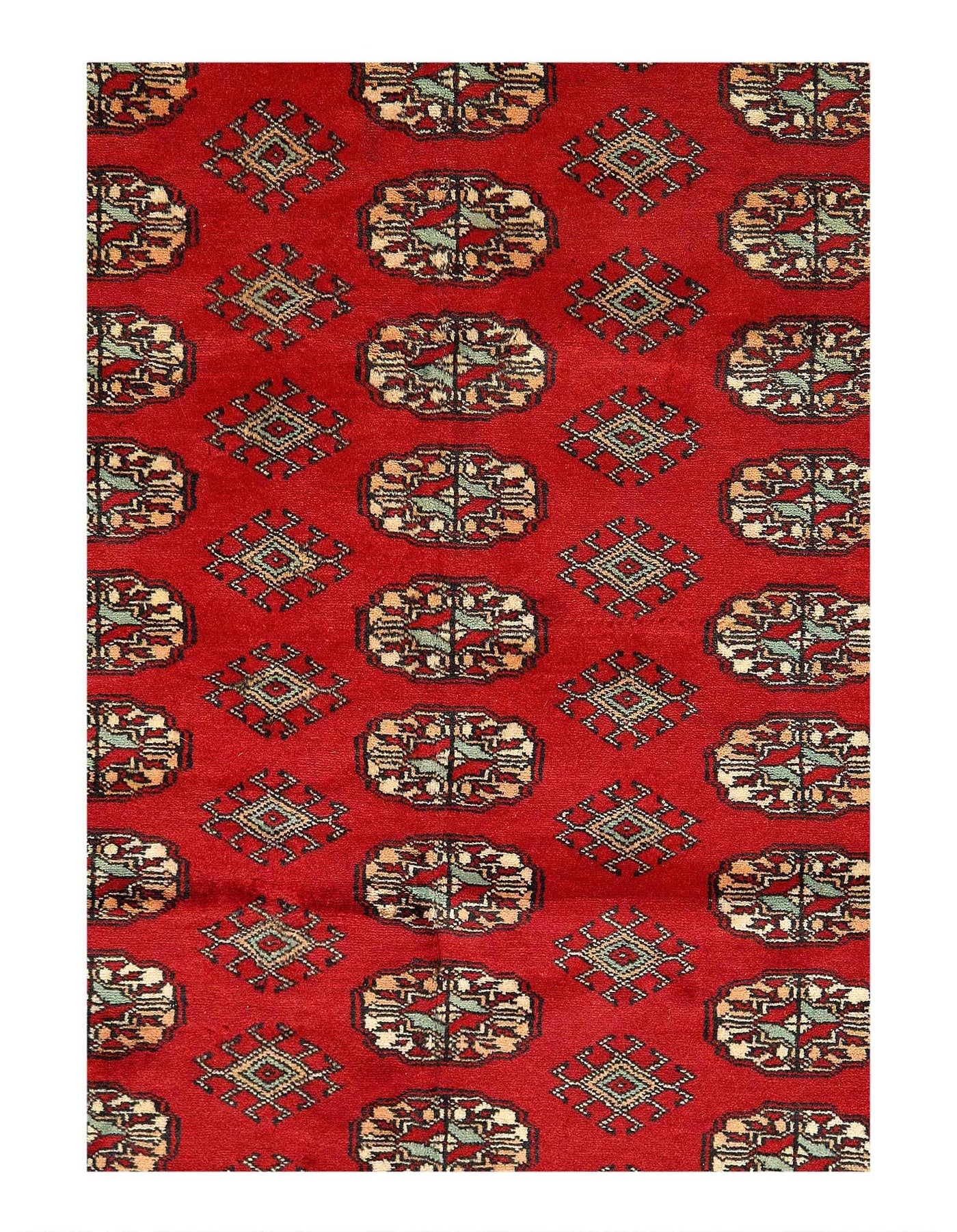 Canvello Fine Hand Knotted Bokhara Rug - 4' x 6'