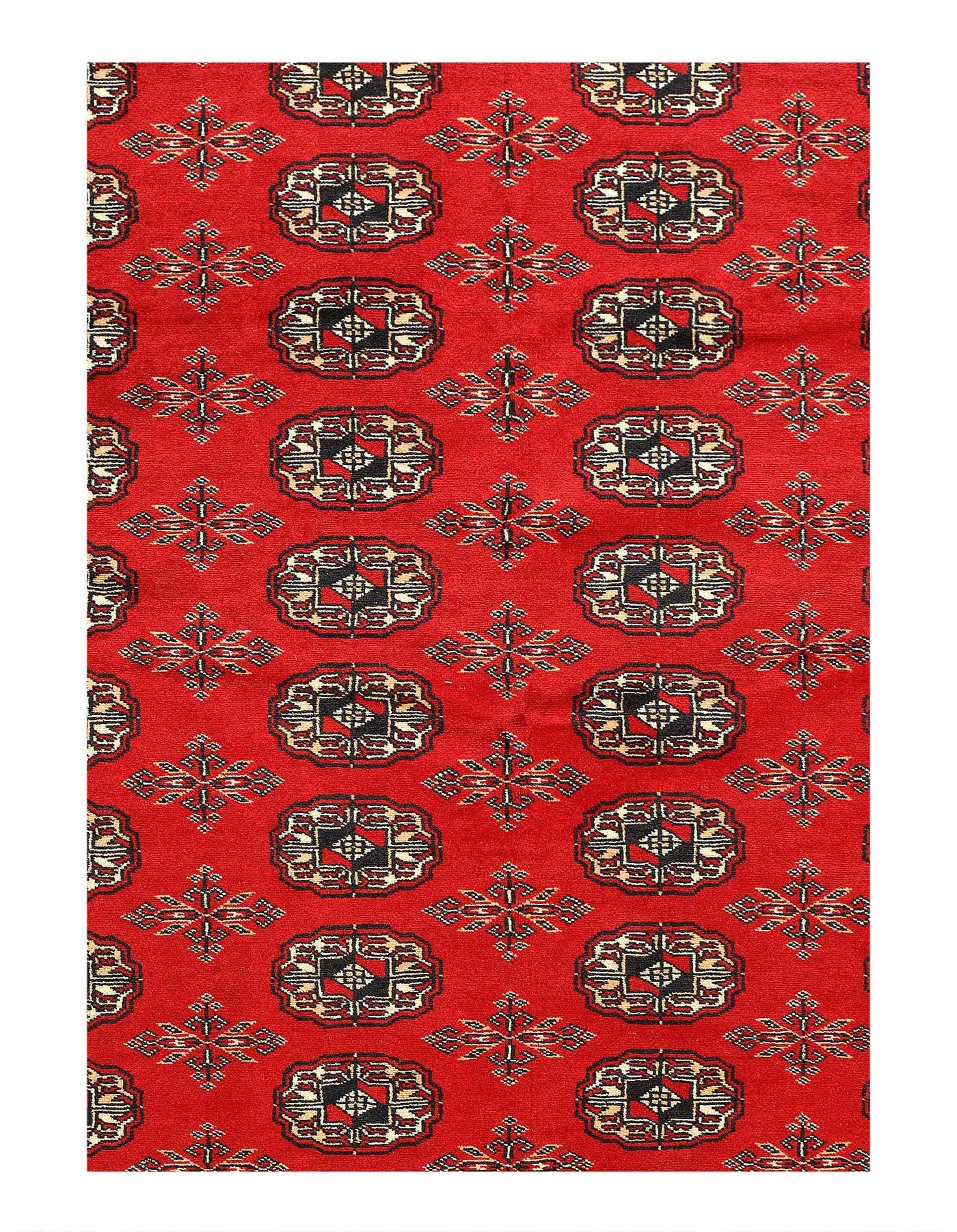 Canvello Fine Hand Knotted Bokhara Rug - 5' x 7' - Canvello