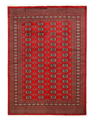 Canvello Fine Hand Knotted Bokhara Rug - 5' x 7'