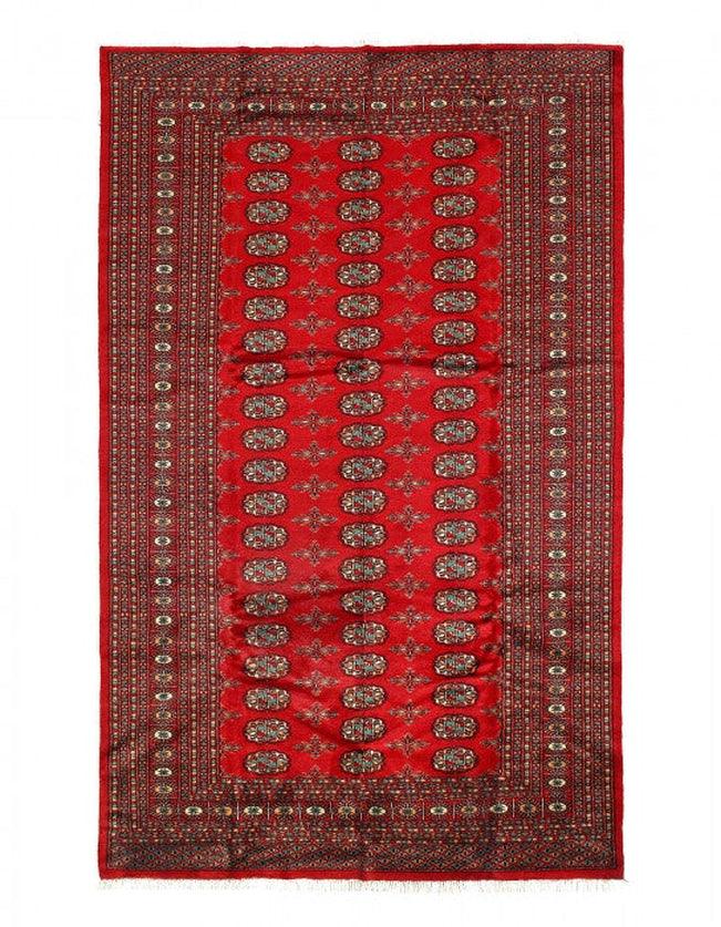 Canvello Fine Hand Knotted Bokhara Rug - 5' x 8' - Canvello