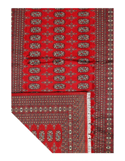 Canvello Fine Hand Knotted Bokhara Rug - 5' x 8' - Canvello