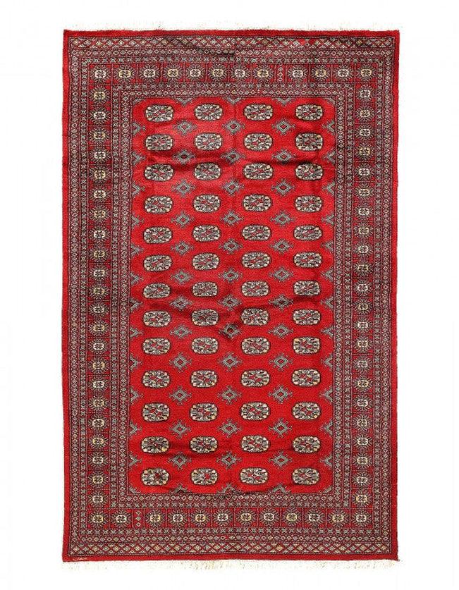 Canvello Fine Hand Knotted Bokhara Rug - 5' X 8' - Canvello