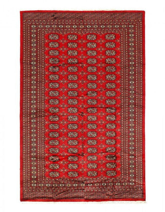 18 世紀古董高加索哈薩克羊毛客廳地毯 - 3'7'' X 7'5''