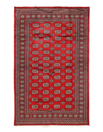 Canvello Fine Hand Knotted Bokhara Rug - 5' X 8'