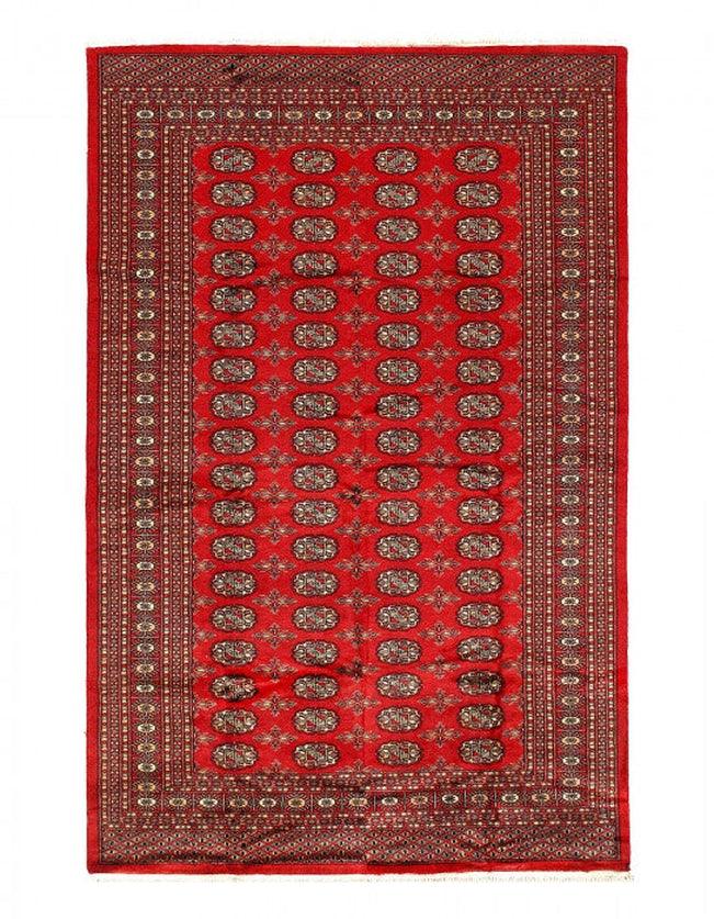 Canvello Fine Hand Knotted Bokhara Rug - 5' x 8'