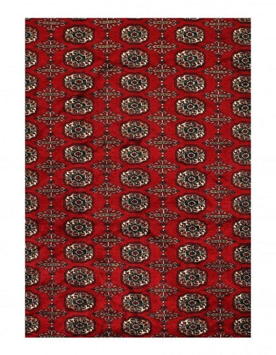 Fine Hand knotted Bokhara rug 8'1'' X 10'1''