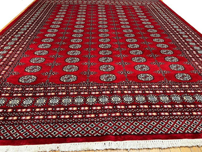 Canvello Fine Hand Knotted Bokhara Rug - 8'2'' X 10'