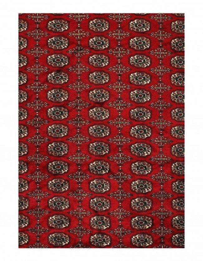 Canvello Fine Hand knotted Bokhara rug 8'1'' X 10'1'' - Canvello