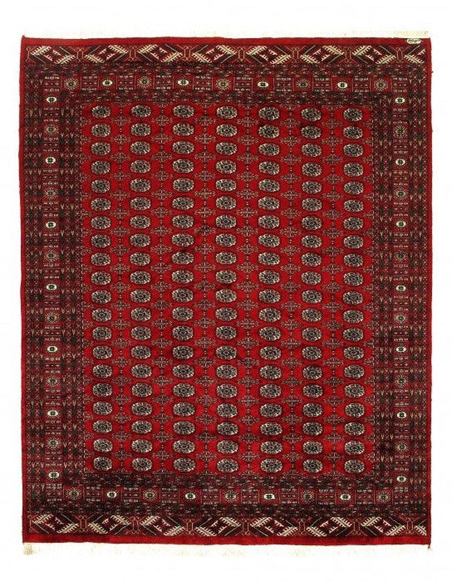 Canvello Fine Hand knotted Bokhara rug 8'1'' X 10'1'' - Canvello