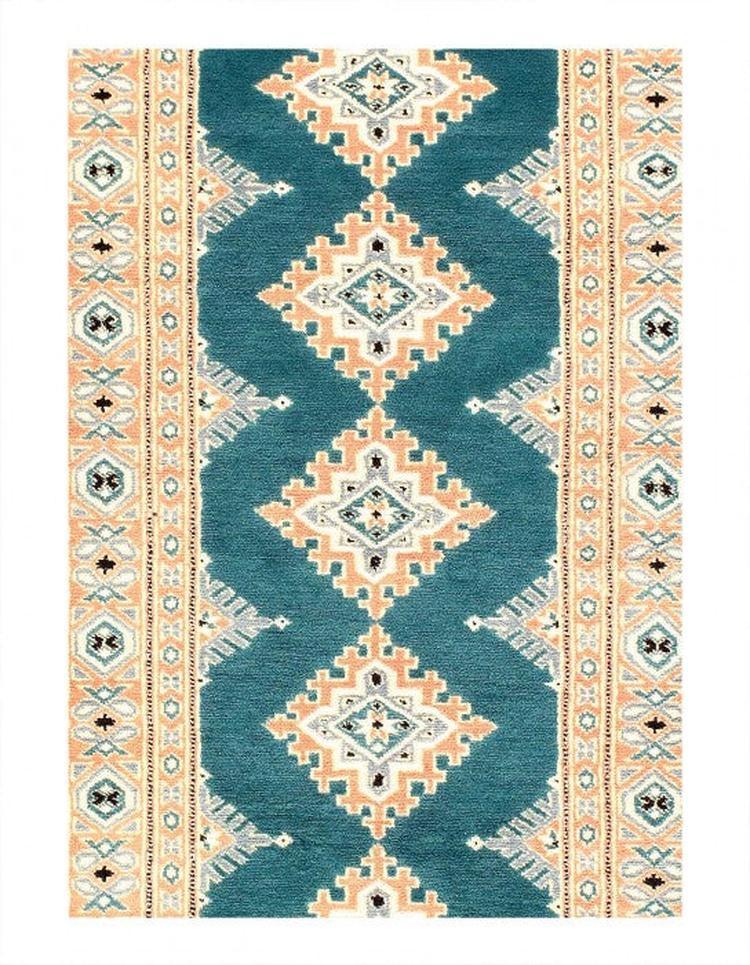 Fine Hand Knotted bokhara runner 2'7'' X 9'4''