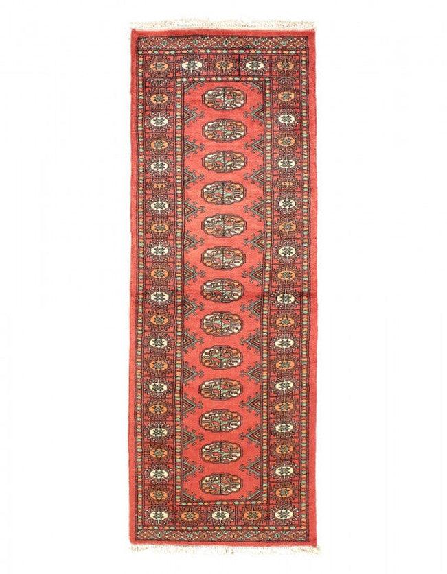 Canvello Fine Hand Knotted Bokhara Runner - 2' X 6' - Canvello