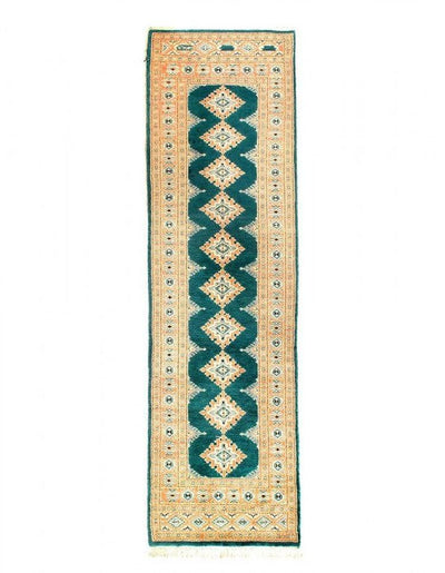 Canvello Fine Hand Knotted bokhara runner 2'7'' X 9'4'' - Canvello