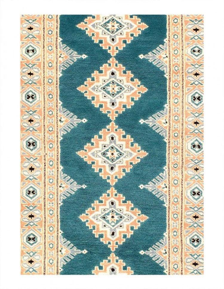 Canvello Fine Hand Knotted bokhara runner 2'7'' X 9'4'' - Canvello