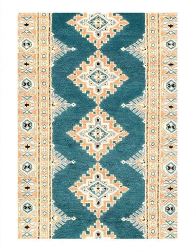 Canvello Fine Hand Knotted bokhara runner 2'7'' X 9'4'' - Canvello