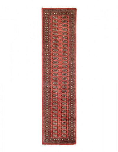 Canvello Fine Hand Knotted Bokhara Runner - 2'7"X10'6" - Canvello