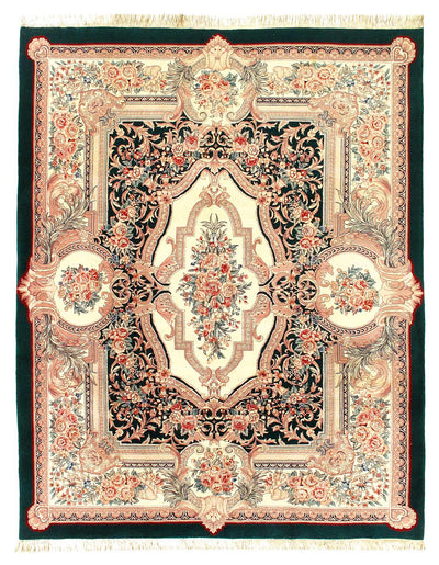 Canvello Fine Hand Knotted Chinese Abusson Rug - 7'5'' X 9'5''