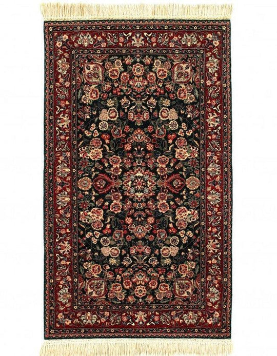 Canvello Fine Hand Knotted Chinese Yazd design 3' X 5'2''