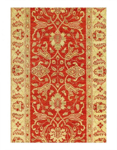 Canvello Fine Hand Knotted Farahan design 2'8'' X 9'8'' - Canvello