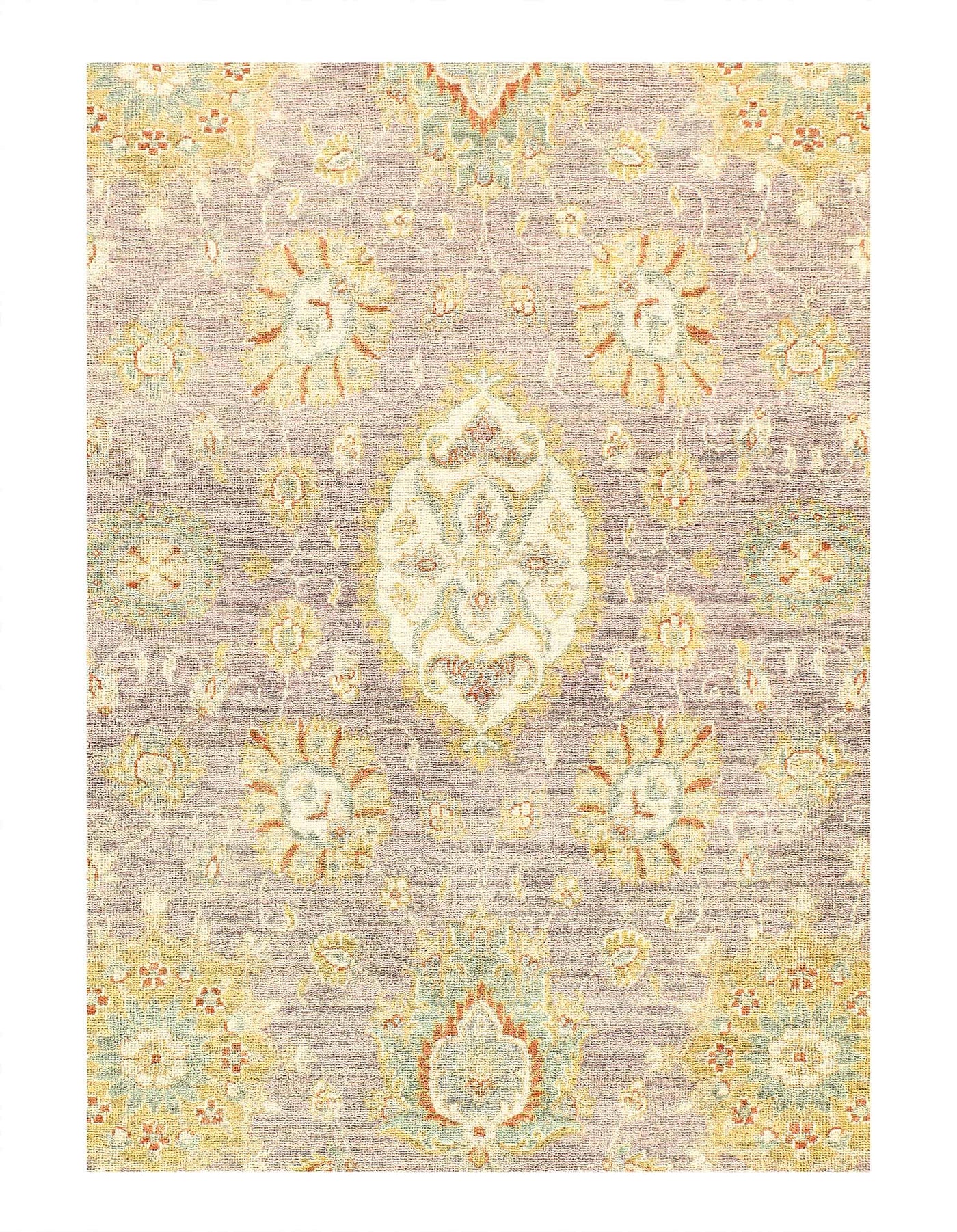 Canvello Fine Hand Knotted Farahan design Rug - 7'11'' X 9'8'' - Canvello