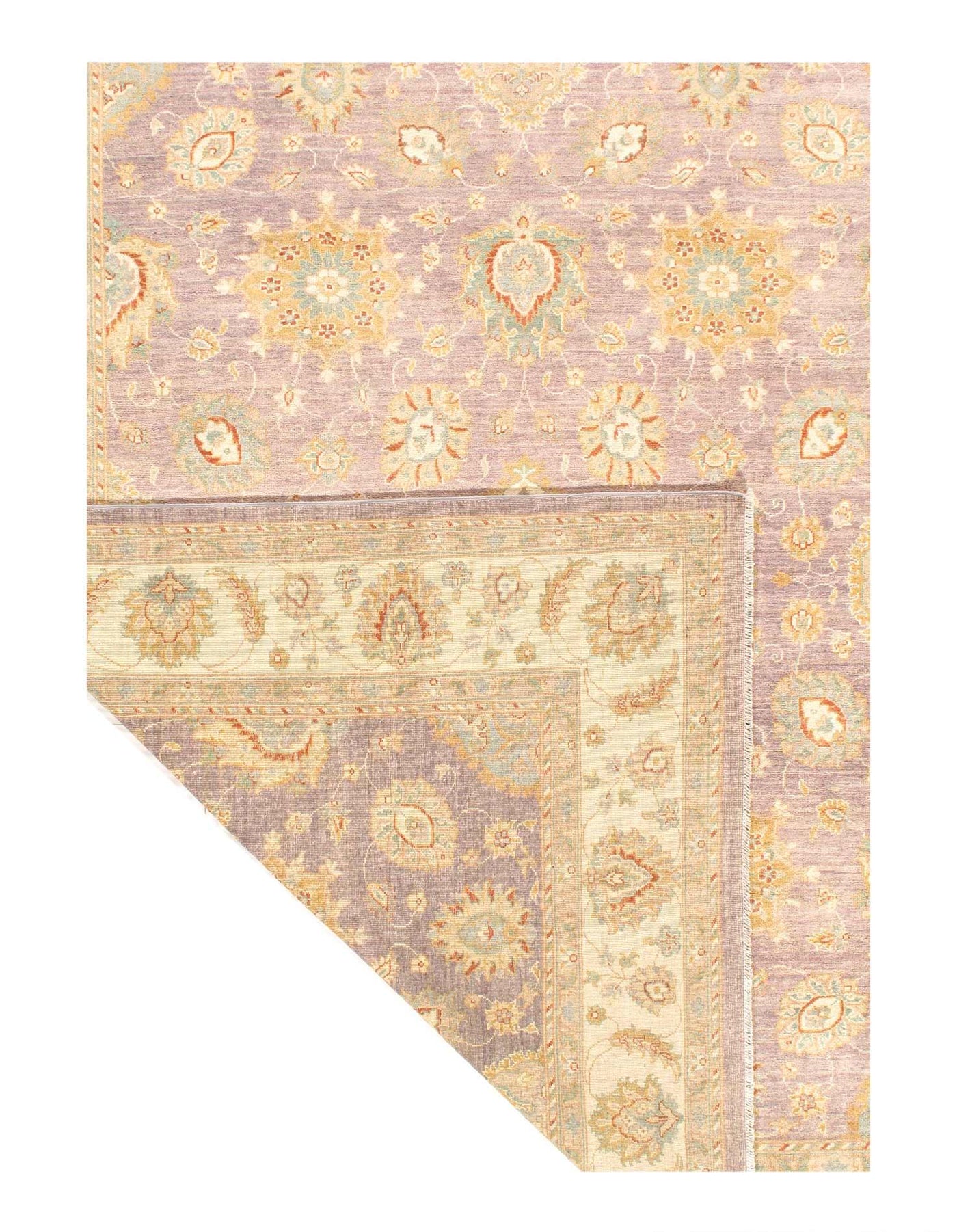 Canvello Fine Hand Knotted Farahan design Rug - 7'11'' X 9'8'' - Canvello