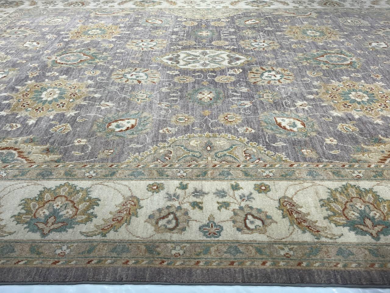 Canvello Fine Hand Knotted Farahan design Rug - 7'11'' X 9'8'' - Canvello