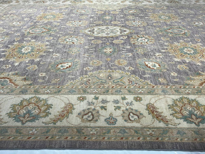 Canvello Fine Hand Knotted Farahan design Rug - 7'11'' X 9'8'' - Canvello