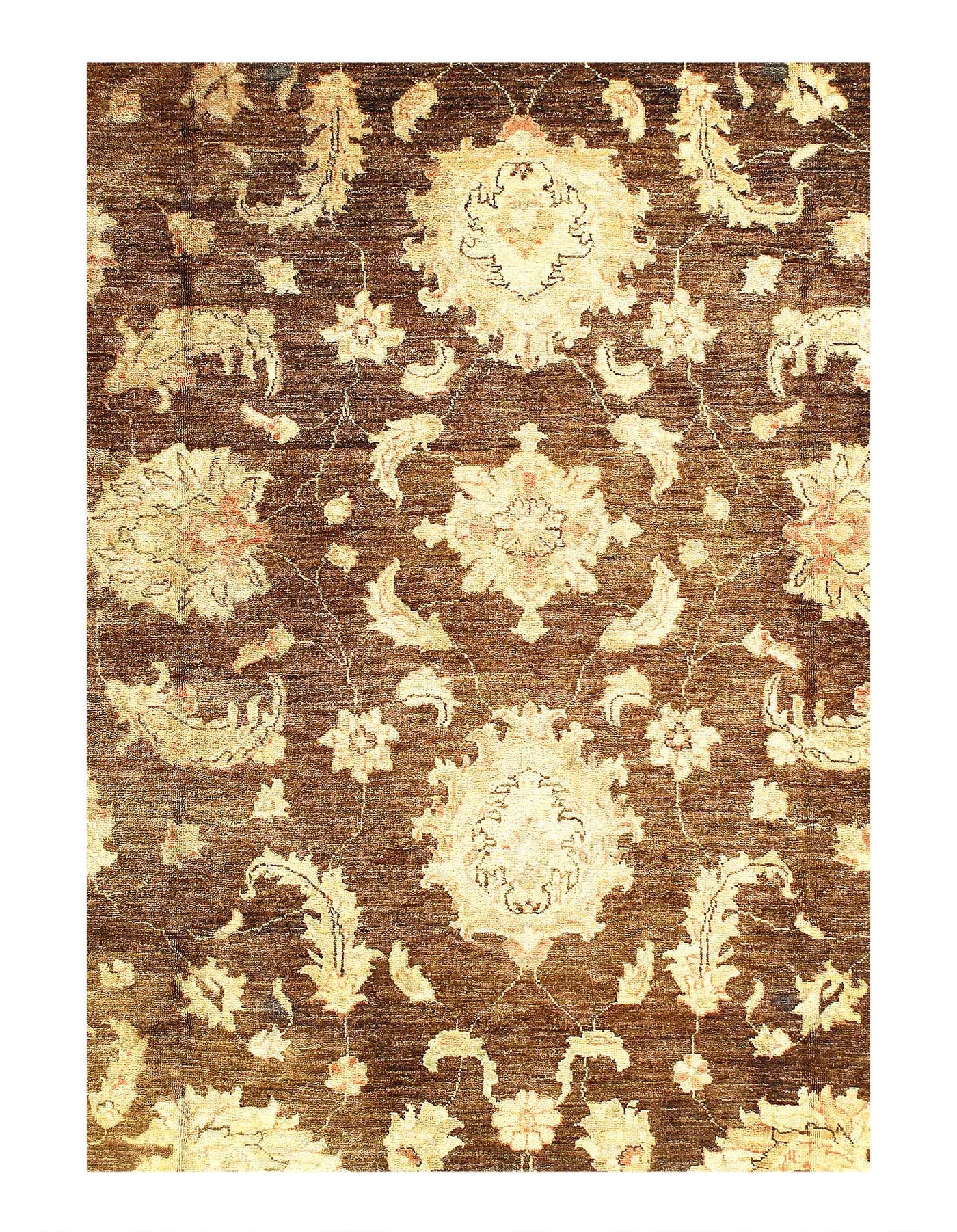 Canvello Fine Hand Knotted Farahan Design Rug - 8' X 10' - Canvello