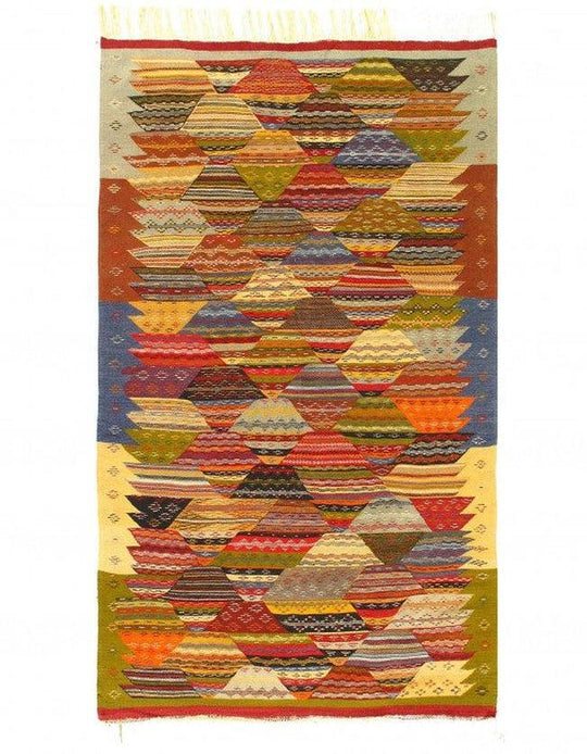 Canvello 精細手工打結平織摩洛哥 4'11'' X 7'9''