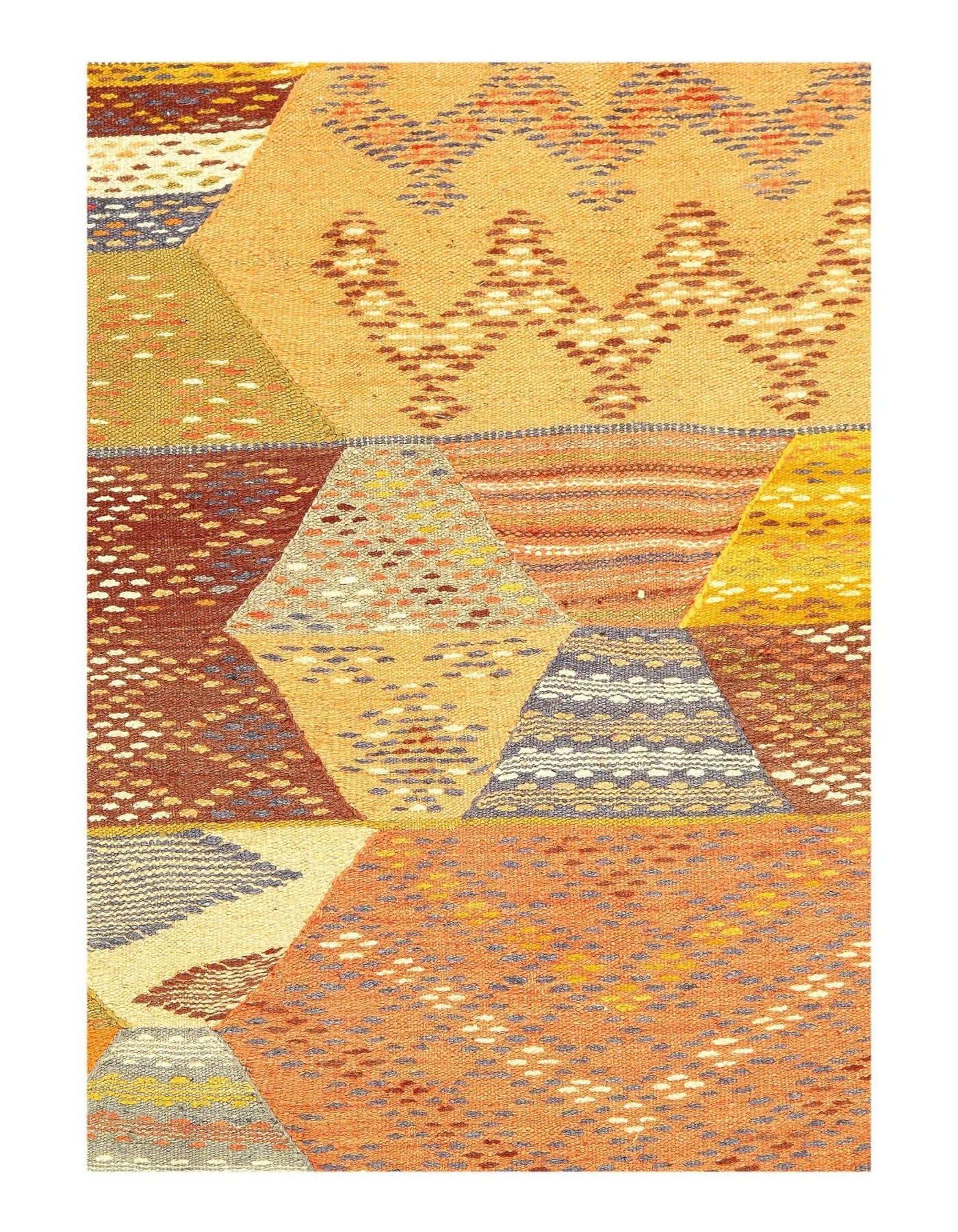 Canvello Fine Hand Knotted Flat Weave Moroccan 5' X 8'1'' - Canvello