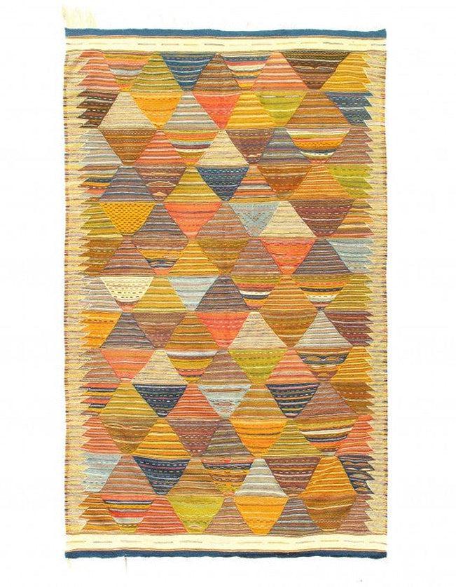 Canvello Fine Hand Knotted Flat Weave Moroccan 5'3'' X 8'6'' - Canvello