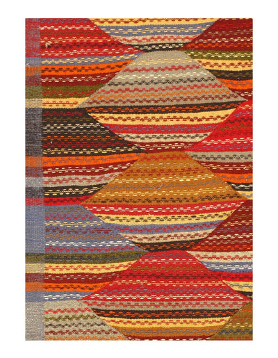 Canvello Fine Hand Knotted Flat Weave Moroccan runner 2'2'' X 8'5'' - Canvello