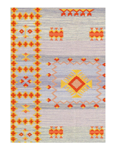 Canvello Fine Hand Knotted Flat Weave Moroccon 5' X 8' - Canvello